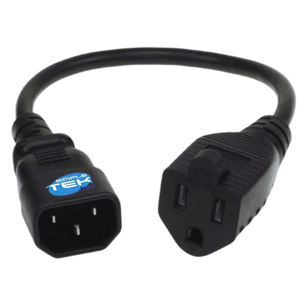 Câble Microconnect NEMA5-15R Female to C14 Male Reconditionné - MicroConnect reconditionné disponible sur Backmarket