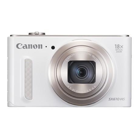 Compact PowerShot SX610 HS - Blanc + Canon Canon Zoom lens 18x IS 25–450 mm f/3.8–6.9 Reconditionné - Canon reconditionné disponible sur Backmarket
