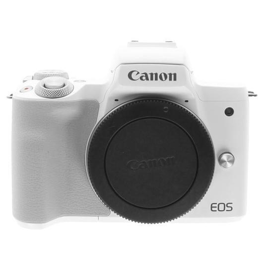Hybride - Canon EOS M50 - Blanc + objectif Canon EF-S 18-55mm f/3.5-6.3 IS STM Reconditionné - Canon reconditionné disponible sur Backmarket