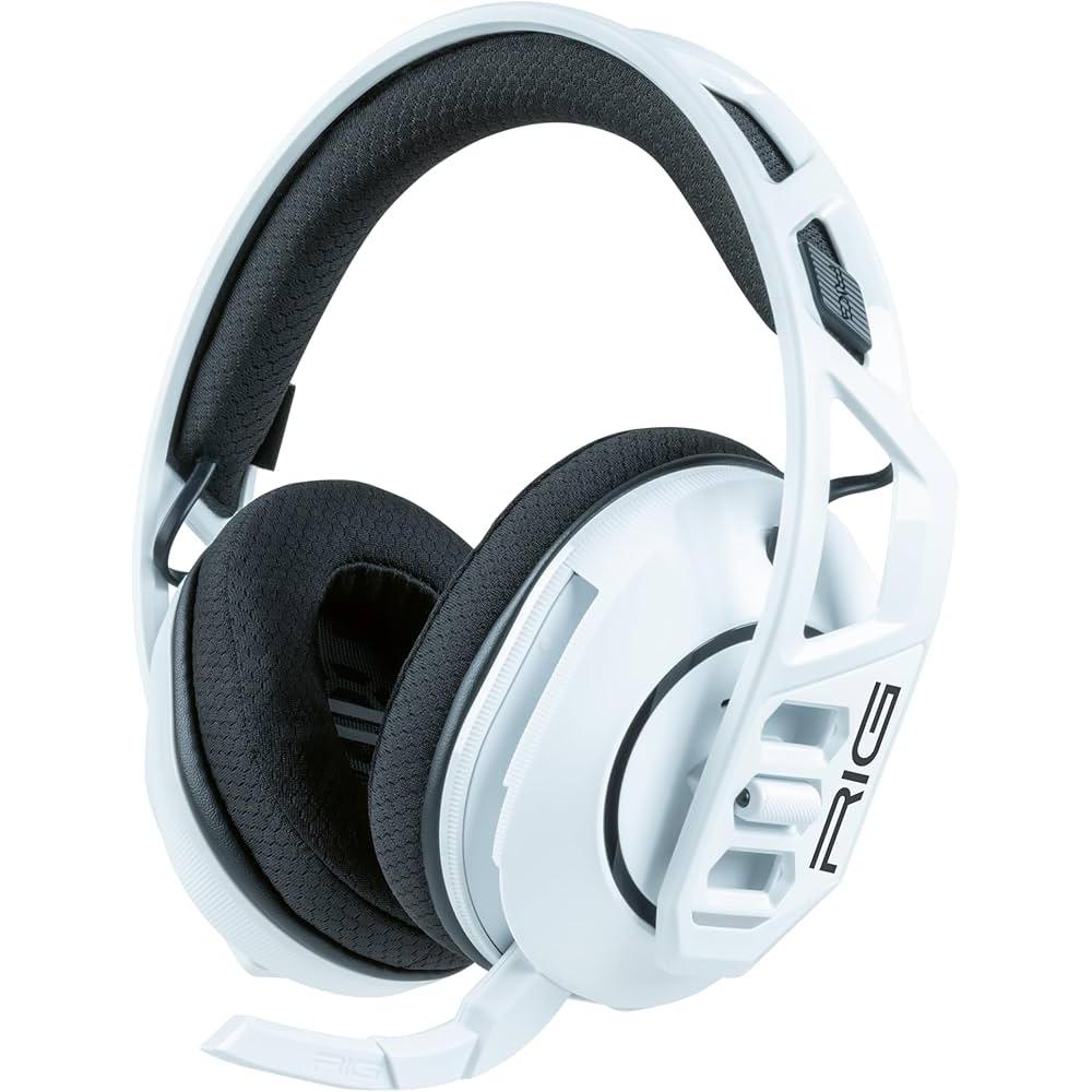 Casque réducteur de bruit gaming sans fil avec micro Nacon Rig 600 Pro HS - Blanc Reconditionné - Nacon reconditionné disponible sur Backmarket