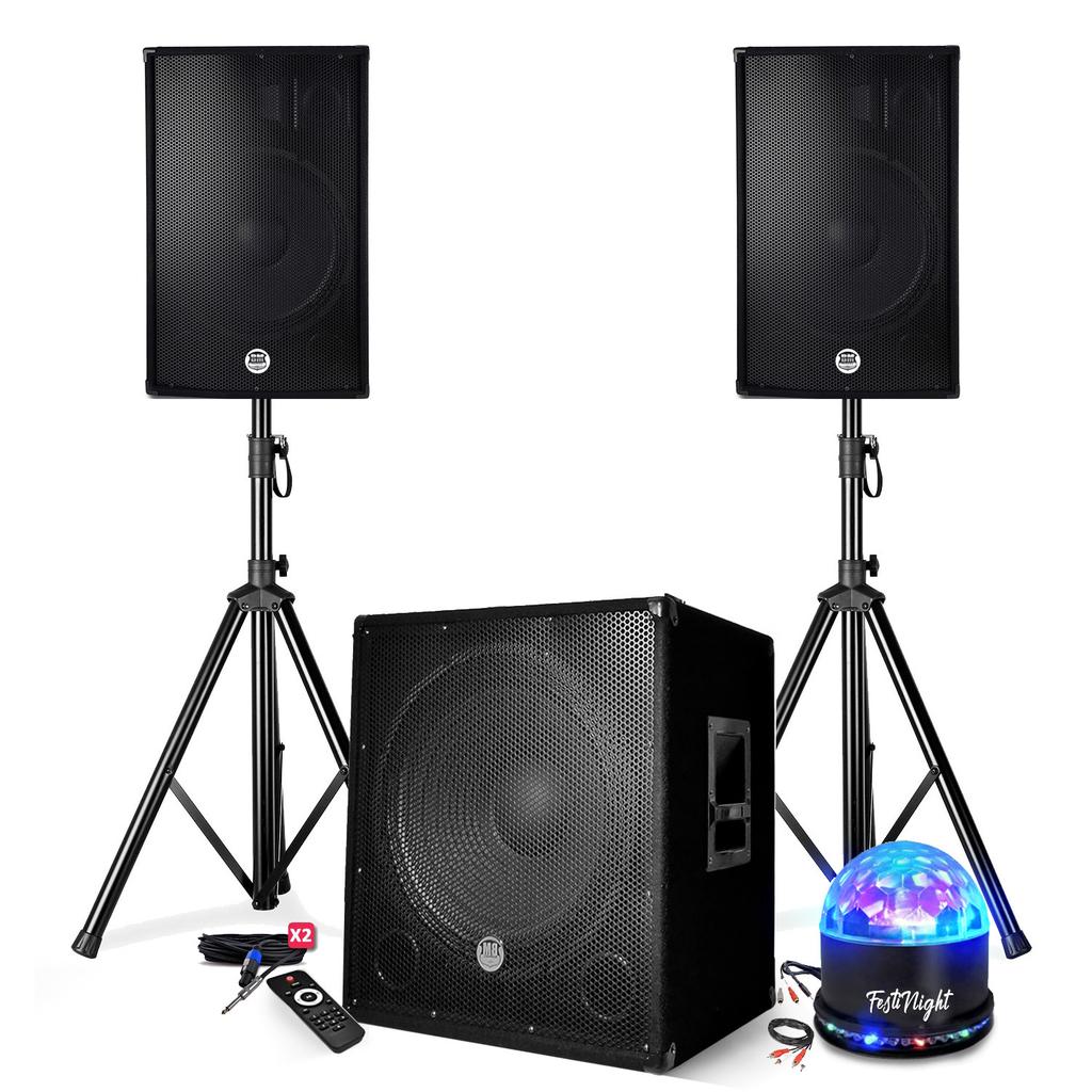Enceintes sono Bm Sonic Pack sonorisation DJ PRESTATIONS Reconditionné - N/A reconditionné disponible sur Backmarket