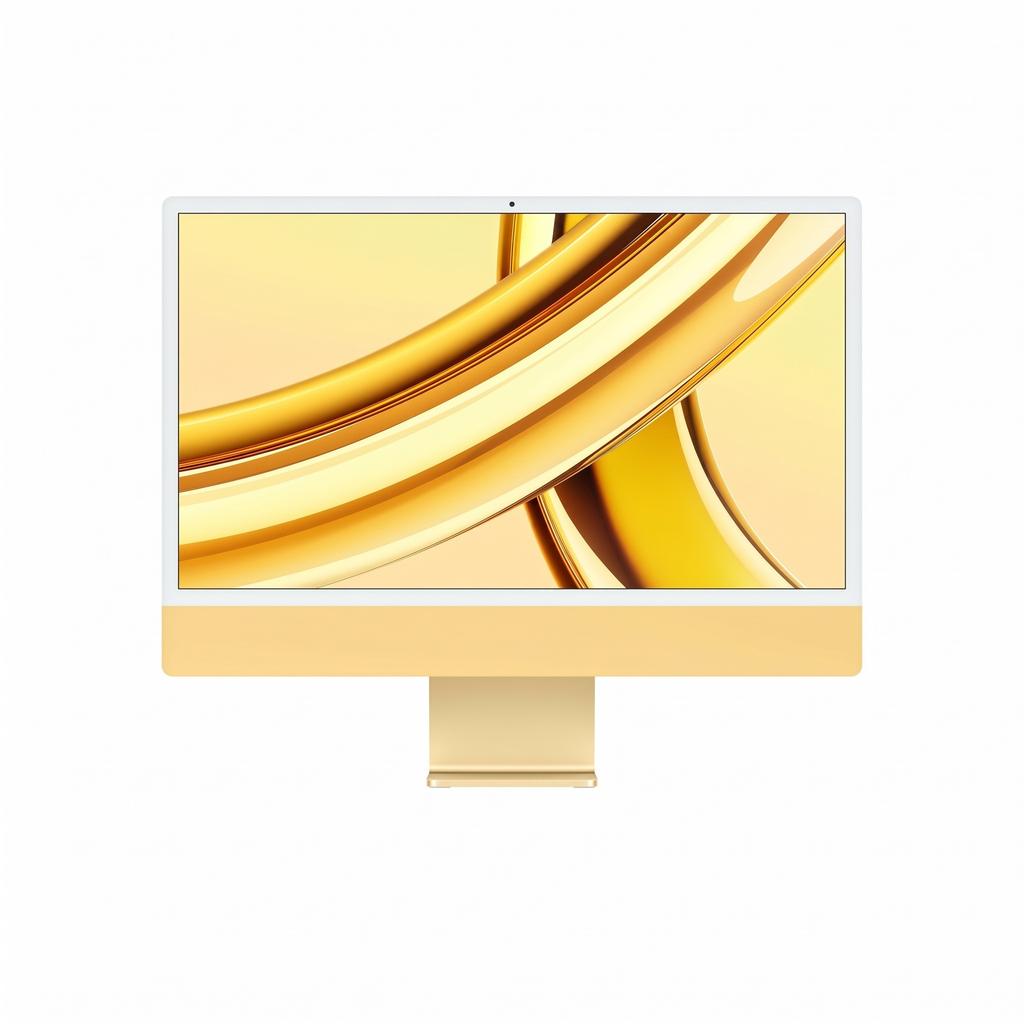 iMac 24"" (2023) Apple M3 avec CPU 8 cœurs GPU 10 cœurs - 2 To SSD - 24 GB QWERTY - Italien Verre standard Reconditionné - Apple reconditionné disponible sur Backmarket