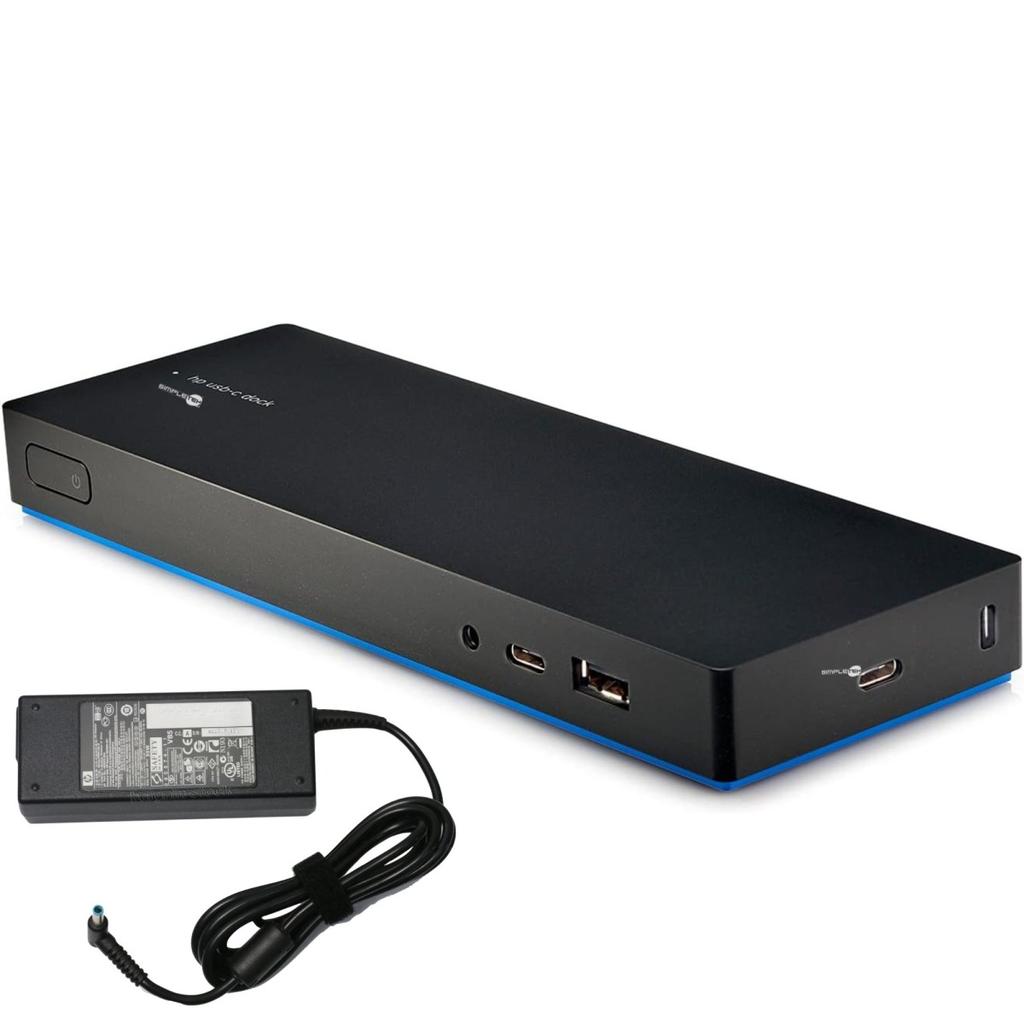 Station d'accueil Hp Elite ProBook Chromebook Spectre USB DisplayPort HDMI - with PSU Reconditionné - Hewlett-Packard reconditionné disponible sur Backmarket