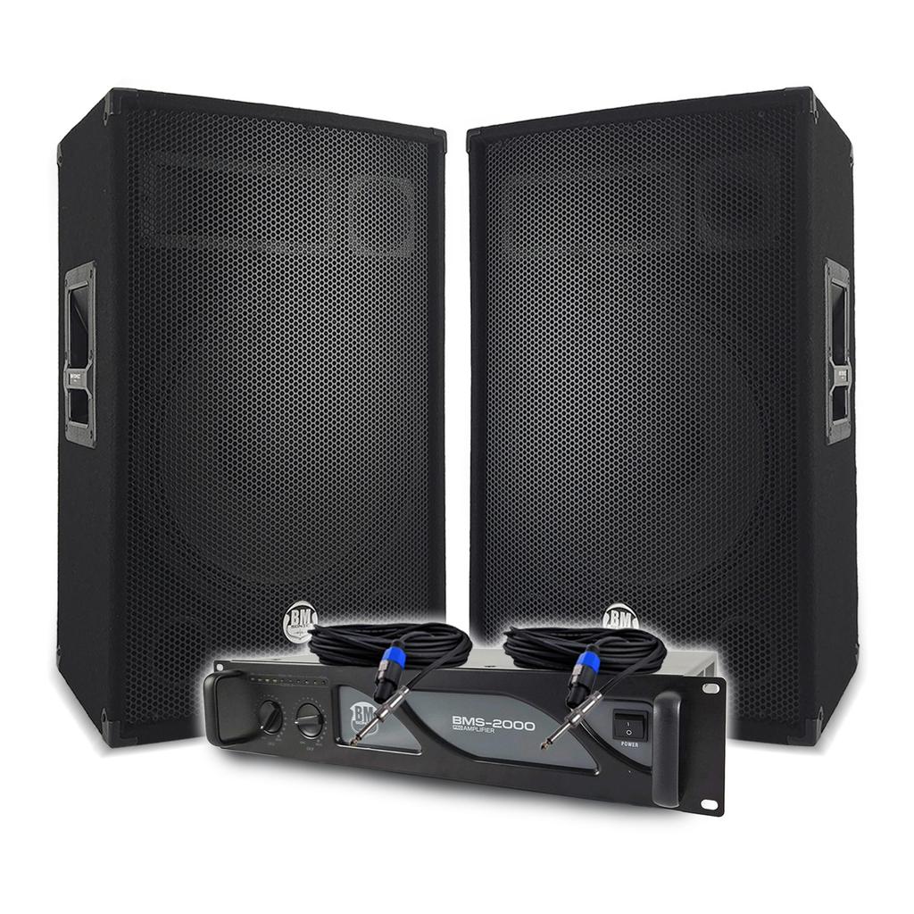 Enceintes sono Bm Sonic Pack Sono DJ Reconditionné -  reconditionné disponible sur Backmarket