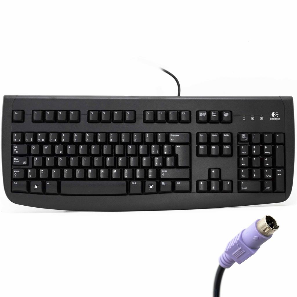 Clavier Logitech QWERTY Espagnol Deluxe 250 Reconditionné - Logitech reconditionné disponible sur Backmarket