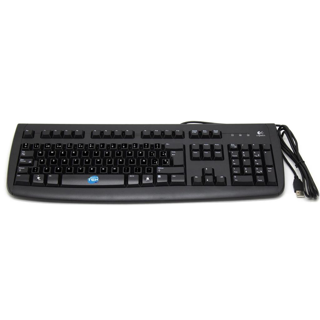 Clavier Logitech QWERTY Espagnol Deluxe 250 Reconditionné - Logitech reconditionné disponible sur Backmarket