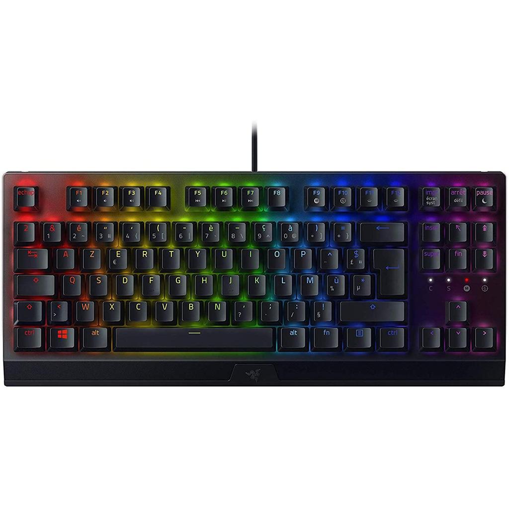 Acheter Clavier Razer AZERTY Français rétroéclairé BlackWidow V3 Tenkeyless Reconditionné - 69,00 € Clavier Razer AZERTY Français rétroéclairé BlackWidow V3 Tenkeyless Reconditionné - Razer reconditionné disponible sur Backmarket