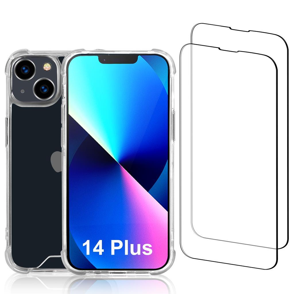 Acheter Coque iPhone 14 Plus et 2 écrans de protection - Plastique recyclé - Transparent Reconditionné - 21,99 € Coque iPhone 14 Plus et 2 écrans de protection - Plastique recyclé - Transparent Reconditionné - N/A reconditionné disponible sur Backmarket