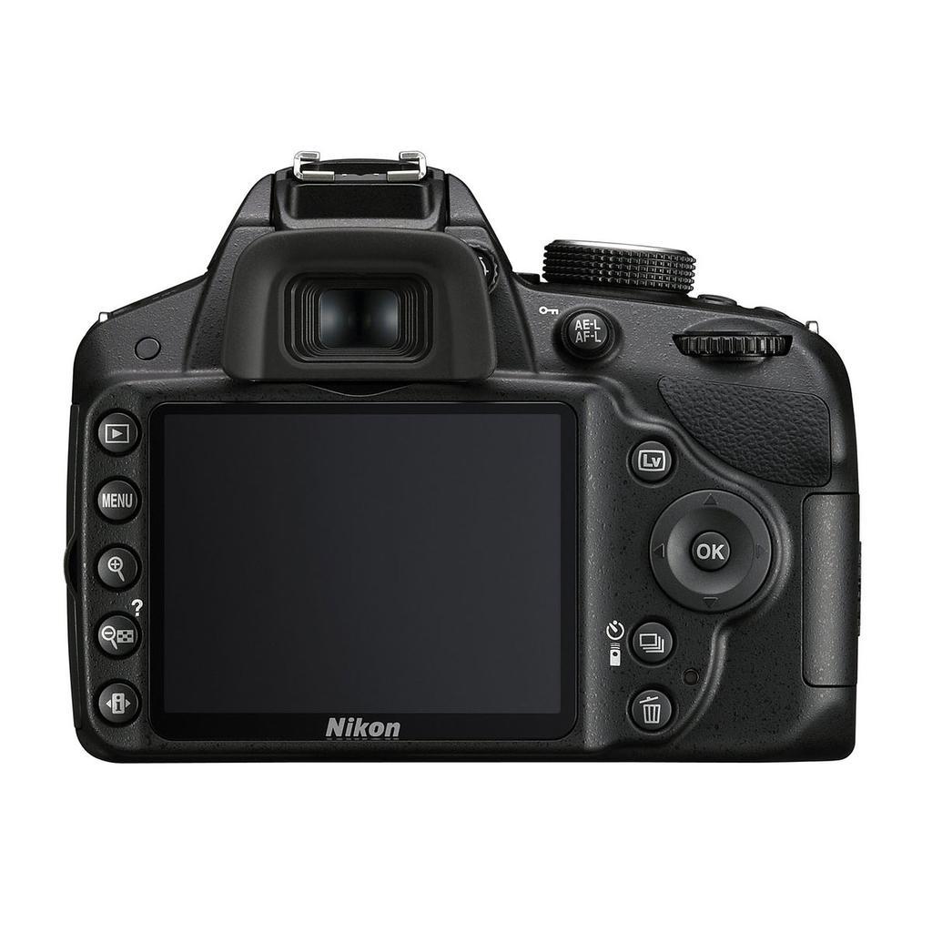 Reflex D3200 - Noir + Nikon DX Nikkor AF-S 18-55mm f/3.5-5.6G f/3.5-5.6 Reconditionné - Nikon reconditionné disponible sur Backmarket
