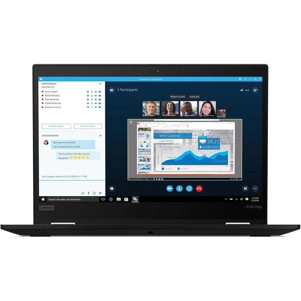 Lenovo ThinkPad X390 Yoga 13"" Core i5 1.6 GHz - SSD 256 Go - 8 Go QWERTY - Portugais