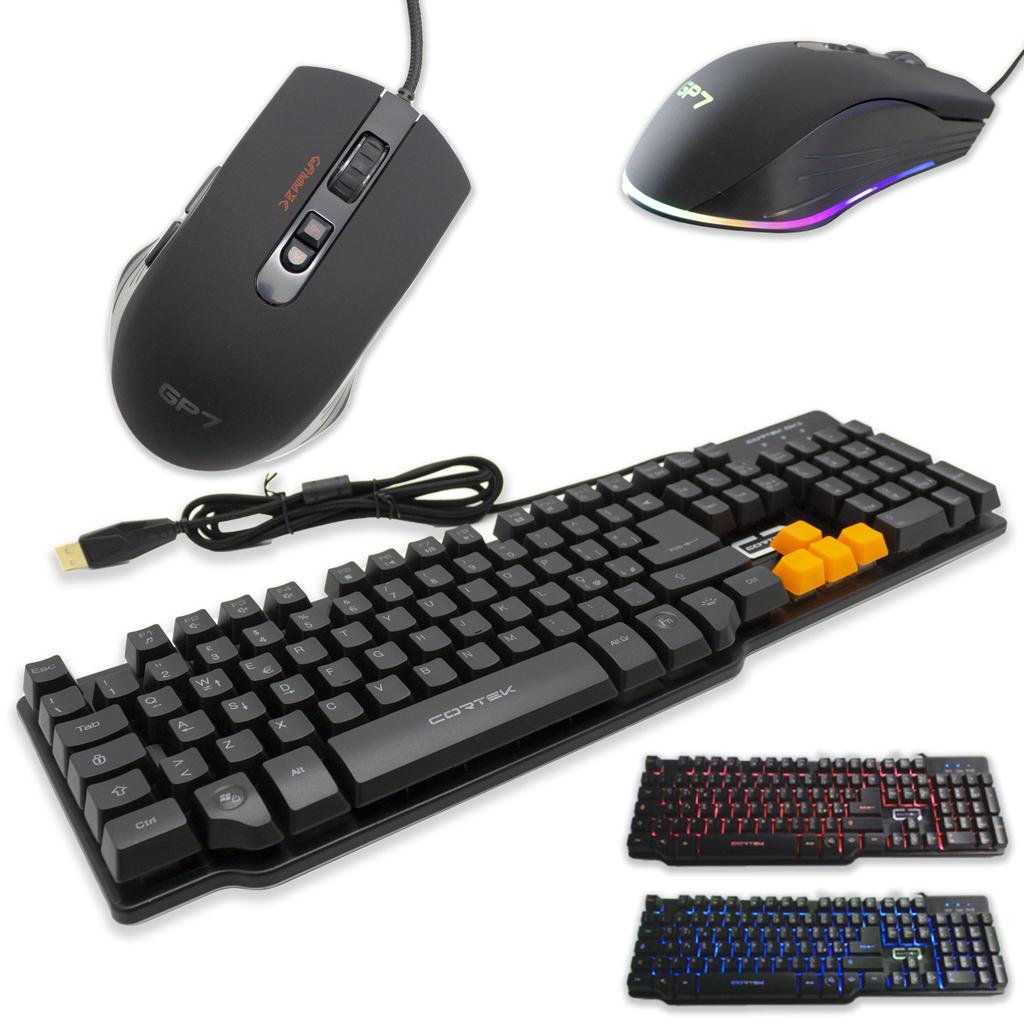 Acheter Clavier Cortek QWERTY Italien rétroéclairé GK1 + GP7 Kit Mouse and Keyboard Reconditionné - 76,00 € Clavier Cortek QWERTY Italien rétroéclairé GK1 + GP7 Kit Mouse and Keyboard Reconditionné - N/A reconditionné disponible sur Backmarket