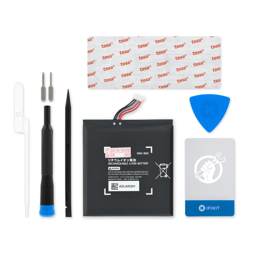 Acheter iFixit Nintendo Switch Console Kit de réparation Batterie Reconditionné - 44,99 € iFixit Nintendo Switch Console Kit de réparation Batterie Reconditionné - iFixit reconditionné disponible sur Backmarket