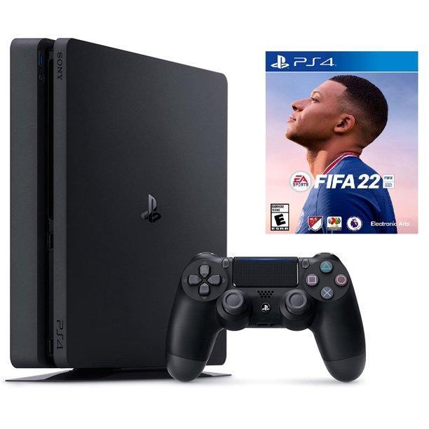PlayStation 4 Slim 500Go - Noir + FIFA 22 Reconditionné - Sony reconditionné disponible sur Backmarket
