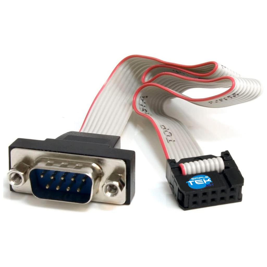 Câble Simpletek Serial RS232 Male to Header 10 pin Reconditionné - N/A reconditionné disponible sur Backmarket