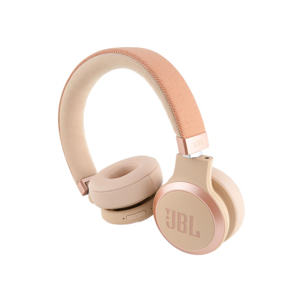 Casque réducteur de bruit sans fil avec micro Jbl Live 670NC - Or Reconditionné - JBL reconditionné disponible sur Backmarket