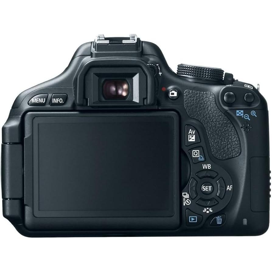 Reflex - Canon EOS Rebel T3i - Noir Boitier seul Reconditionné - Canon reconditionné disponible sur Backmarket
