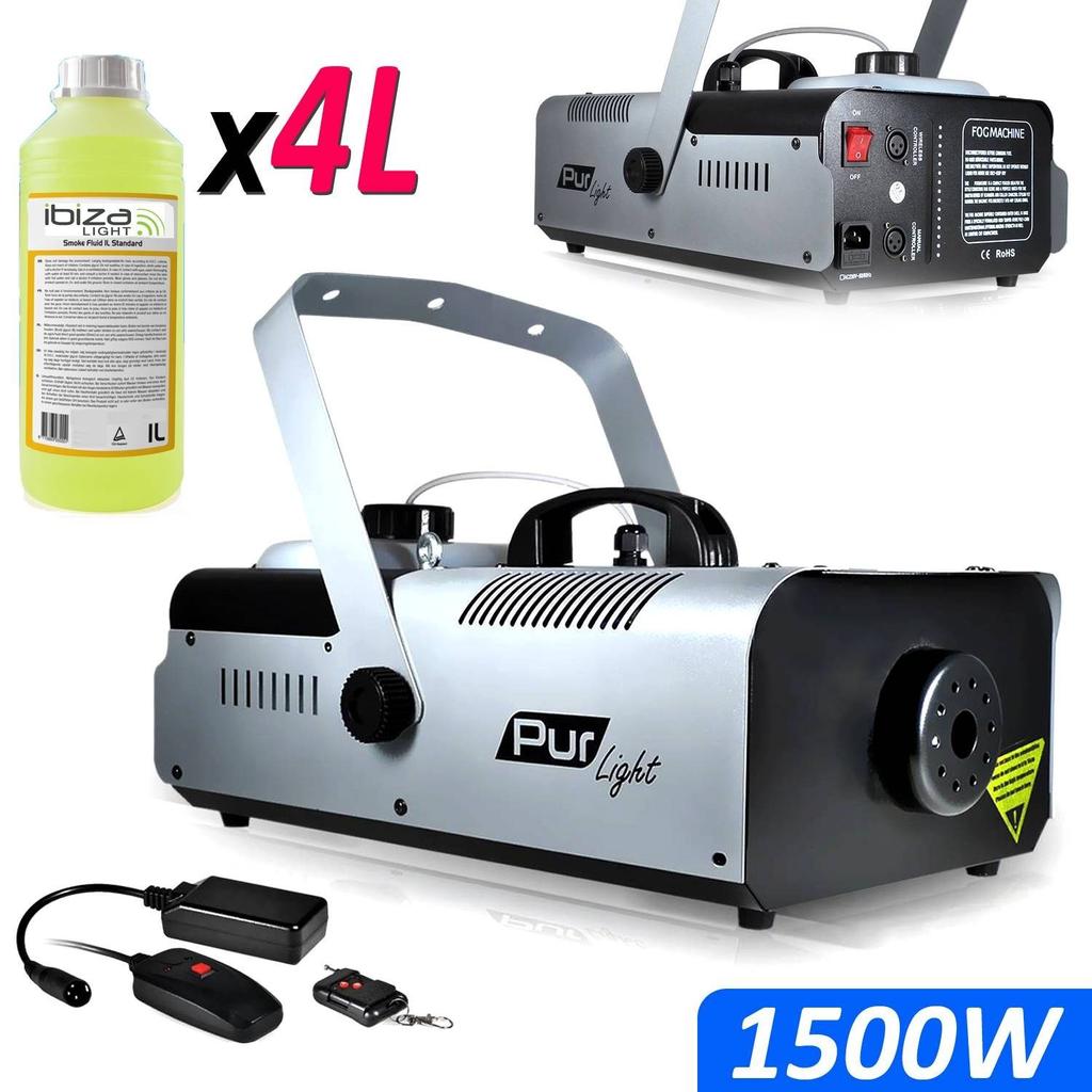Acheter Accessoires audio Pur Light Machine à fumée Pro Méga SMOKE haute densité 1500W + Etrier de fix + 2 télécommandes NEWARK1500 +4L Liquide Reconditionné - 193,99 € Accessoires audio Pur Light Machine à fumée Pro Méga SMOKE haute densité 1500W + Etrier de fix + 2 télécommandes NEWARK1500 +4L Liquide Reconditionné - N/A reconditionné disponible sur Backmarket