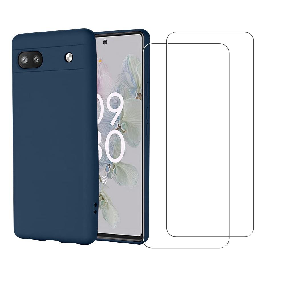 Coque Google Pixel 6a et 2 écrans de protection - TPU - Bleu Reconditionné - N/A reconditionné disponible sur Backmarket
