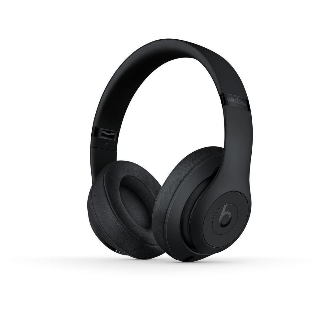 Casque réducteur de bruit filaire + sans fil avec micro Beats By Dr. Dre Studio 3 Wireless - Noir mat Reconditionné - Beats by Dre reconditionné disponible sur Backmarket