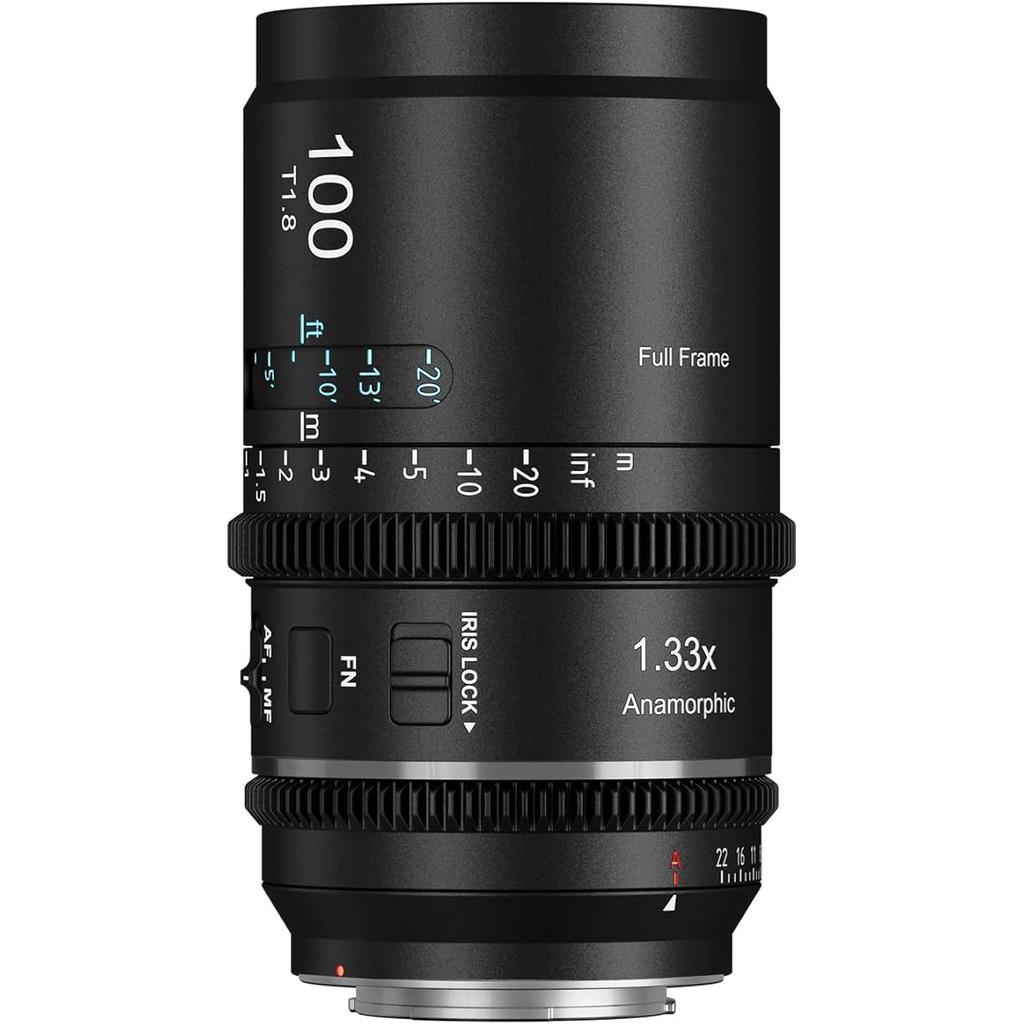 Objectif Sirui AUTO FOCUS PRIME CINE 100MM Nikon 100mm T2.9 1.6X Reconditionné - Sirui reconditionné disponible sur Backmarket