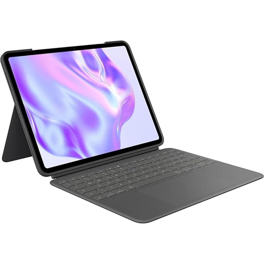 Clavier Logitech QWERTZ Allemand rétroéclairé Combo Touch iPad Pro 13 Reconditionné - Logitech reconditionné disponible sur Backmarket