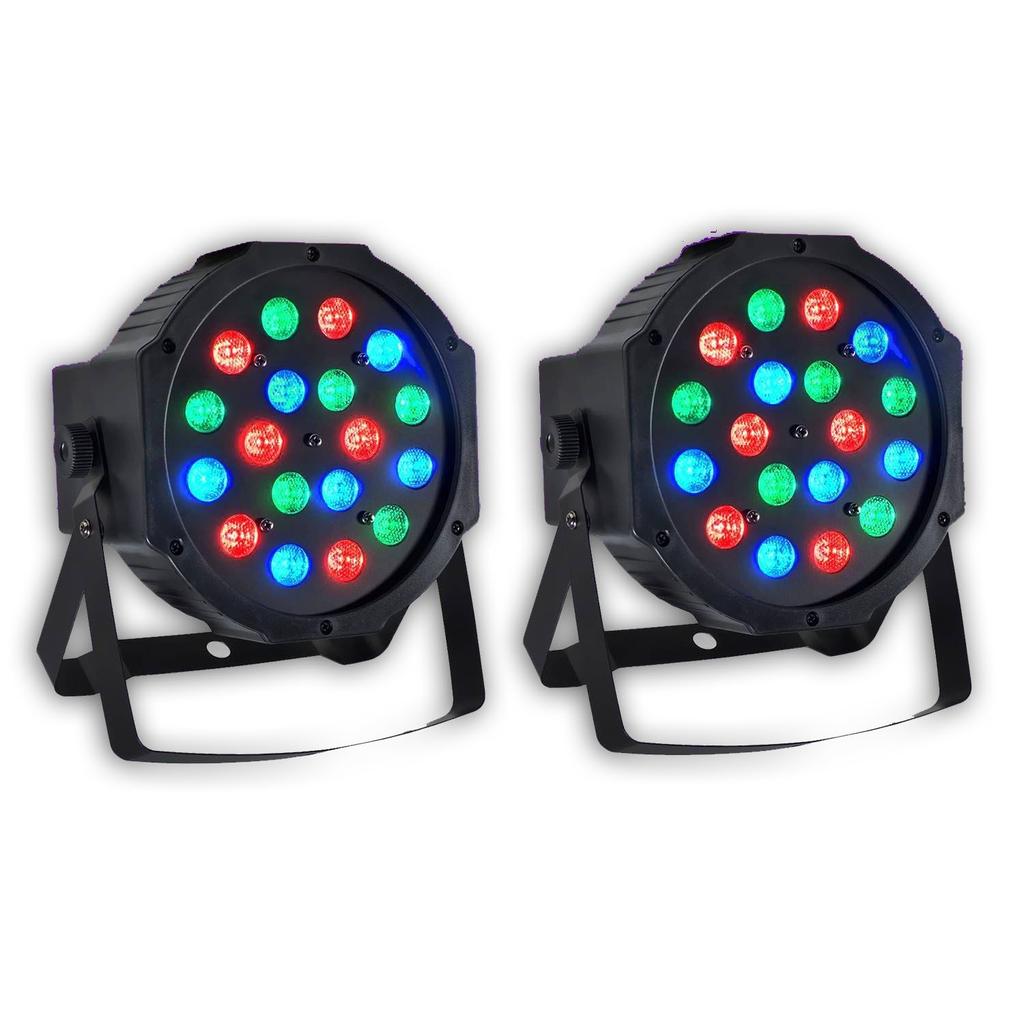 Acheter Éclairage Jeux de lumière 2 Projecteurs DJ Light PAR à LED 18x1W RGB - Pur Light MONTANA Reconditionné - 94,99 € Éclairage Jeux de lumière 2 Projecteurs DJ Light PAR à LED 18x1W RGB - Pur Light MONTANA Reconditionné - N/A reconditionné disponible sur Backmarket