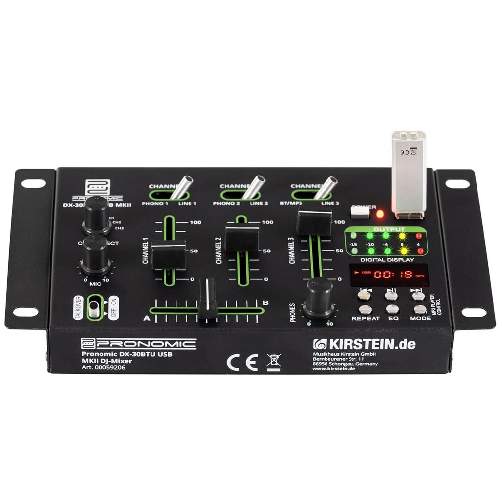 Accessoires audio Pronomic DX-30BTU Reconditionné - N/A reconditionné disponible sur Backmarket