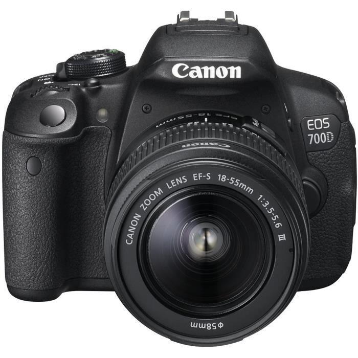 Acheter Reflex EOS 700D - Noir + Canon EF-S 18-55mm f/3.5-5.6 III f/3.5-5.6 Reconditionné - 327,00 € Reflex EOS 700D - Noir + Canon EF-S 18-55mm f/3.5-5.6 III f/3.5-5.6 Reconditionné - Canon reconditionné disponible sur Backmarket