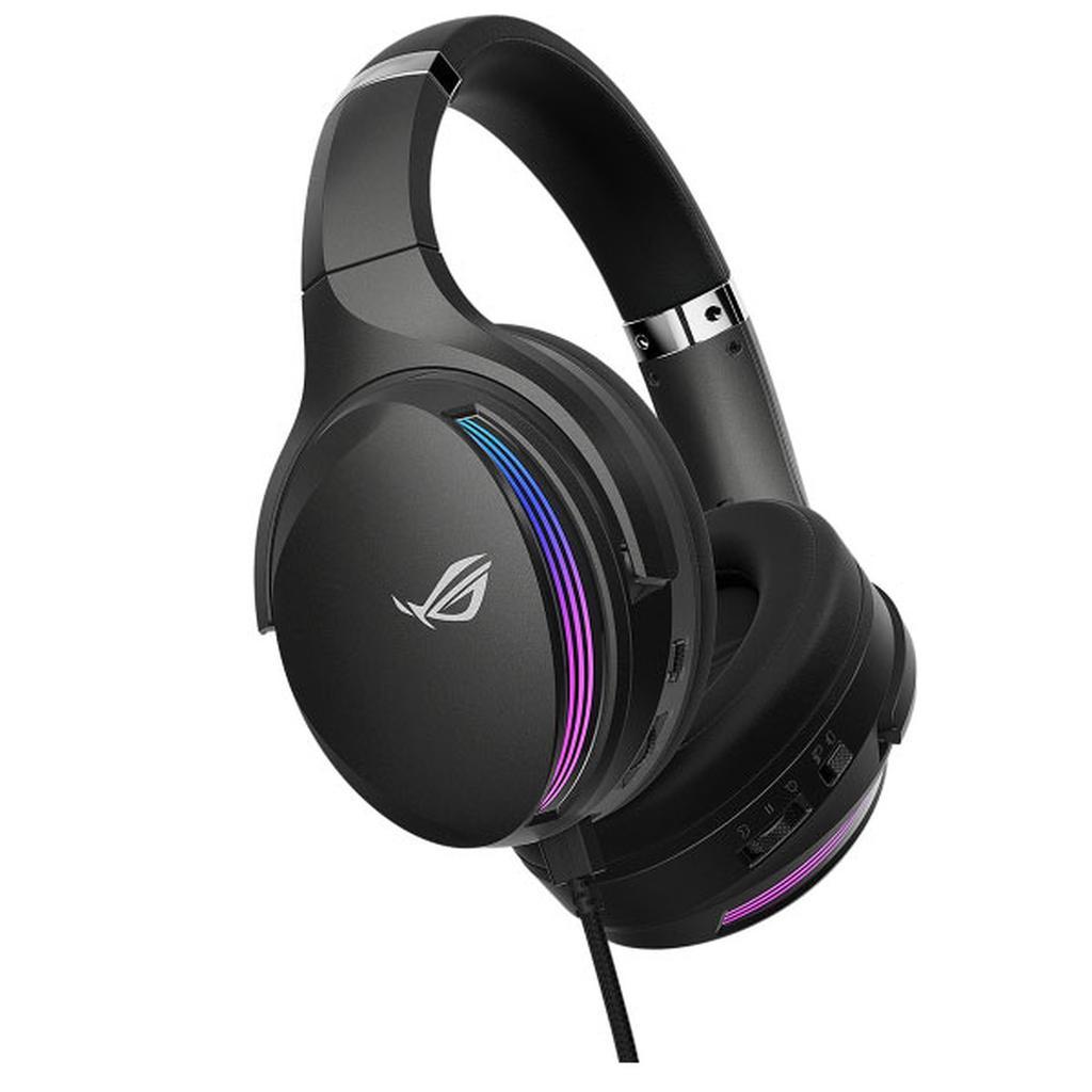 Casque réducteur de bruit gaming filaire Asus Rog Fusion II 500 - Noir Reconditionné - Asus reconditionné disponible sur Backmarket