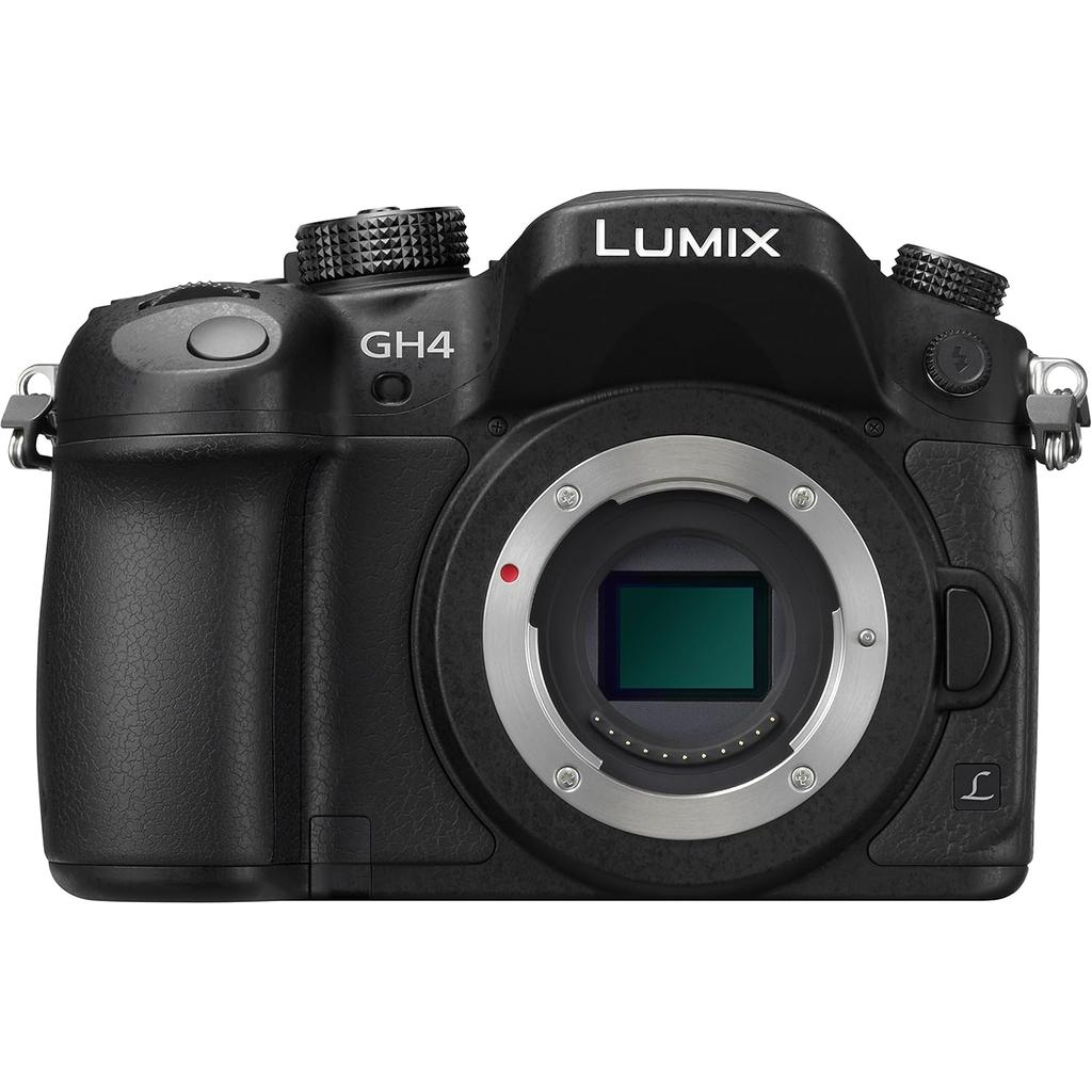 Reflex Lumix DMC-GH4 - Noir + Panasonic Lumix G 25mm f/1.7 ASPH + Lumix G Vario 12-60mm f/3.5-5.6 ASPH Power O.I.S. f/1.7 + f/3.5-5.6 Reconditionné - Panasonic reconditionné disponible sur Backmarket