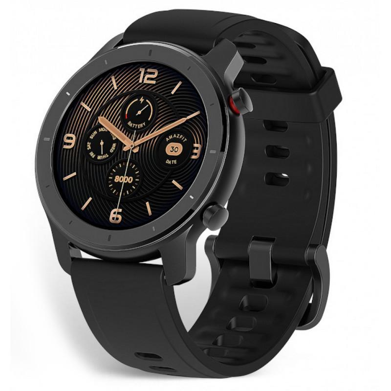 Montre Amazfit Cardio GPS GTR 42mm W1910TY1N - Noir Reconditionné - Amazfit reconditionné disponible sur Backmarket