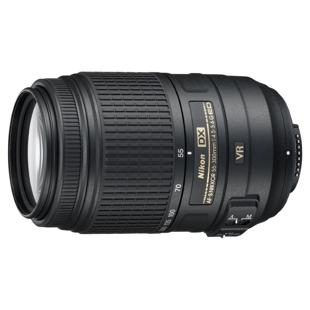 Objectif Nikon F 55-300 mm f/4.5-5.6 ED VR Nikon F 55-300mm f/4.5-5.6 Reconditionné - Nikon reconditionné disponible sur Backmarket