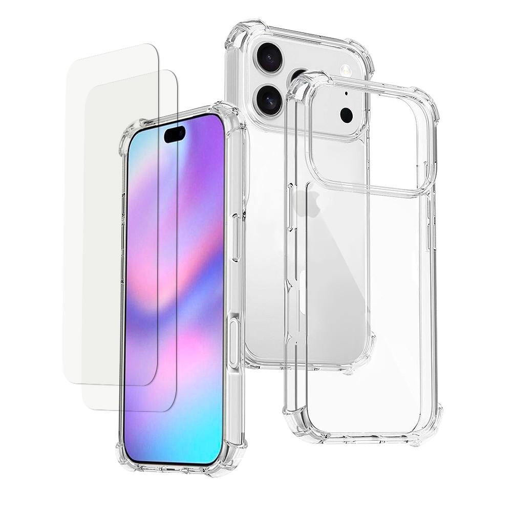 Coque iPhone 17 Pro et 2 écrans de protection - TPU - Transparent Reconditionné - N/A reconditionné disponible sur Backmarket