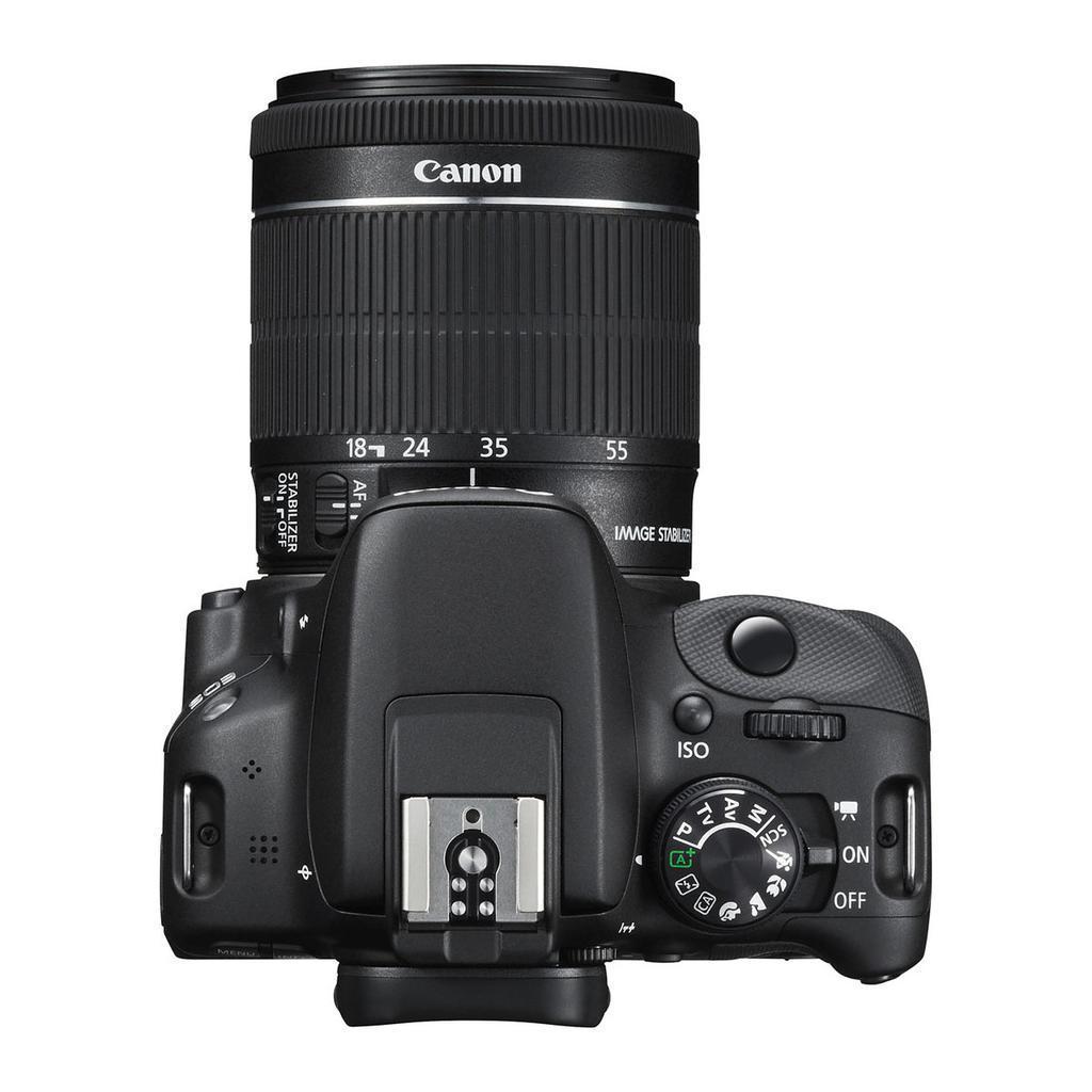 Reflex EOS 100D - Noir + Canon Canon EF-S 18-55mm f/4-5.6 IS STM f/4-5.6 Reconditionné - Canon reconditionné disponible sur Backmarket