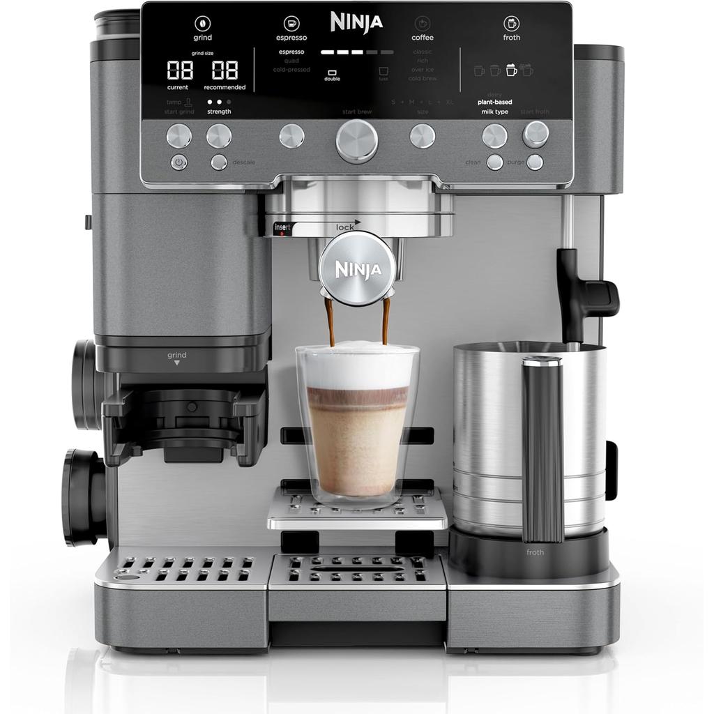 Acheter Machine Expresso Sans capsules Ninja ES601EUGM 2,0000L - Gris metalise Reconditionné - 359,99 € Machine Expresso Sans capsules Ninja ES601EUGM 2,0000L - Gris metalise Reconditionné - Ninja reconditionné disponible sur Backmarket