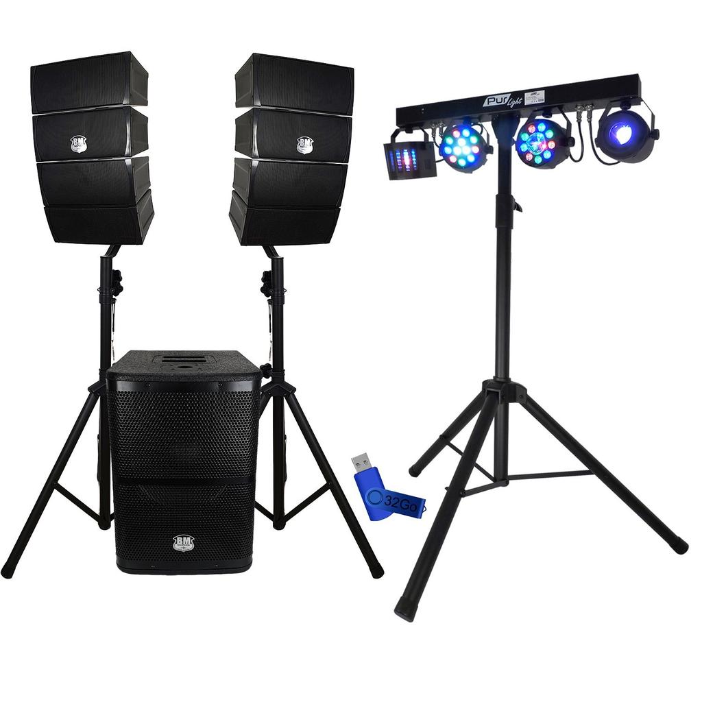 Enceintes sono Bm Sonic Pack DJ Pure Array 1000 Reconditionné - N/A reconditionné disponible sur Backmarket