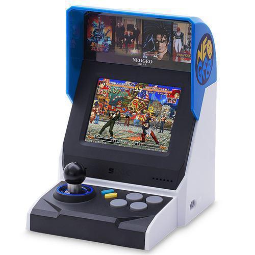 Snk Neo-Geo mini - Blanc/Bleu Reconditionné - SNK reconditionné disponible sur Backmarket