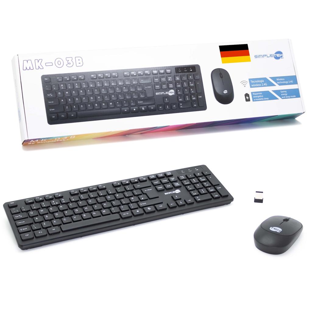 Acheter Clavier Simpletek QWERTZ Allemand Sans-fil MK-03B Reconditionné - 30,00 € Clavier Simpletek QWERTZ Allemand Sans-fil MK-03B Reconditionné - N/A reconditionné disponible sur Backmarket