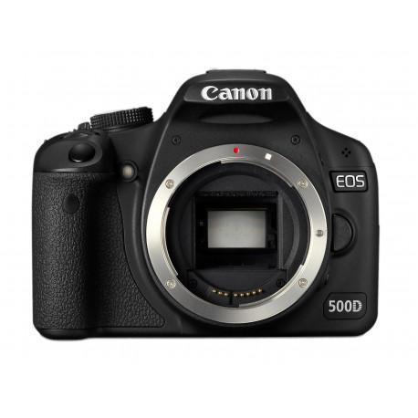 Reflex EOS 500D - Noir + Canon EF-S 18-200mm f/3.5-5.6 IS f/3.5-5.6 Reconditionné - Canon reconditionné disponible sur Backmarket