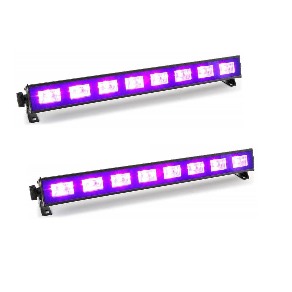 Acheter Éclairage Ibiza Light Pack 2 Barres à LED FLUO UV 9x1W se reflète sur tissus blanc Reconditionné - 99,99 € Éclairage Ibiza Light Pack 2 Barres à LED FLUO UV 9x1W se reflète sur tissus blanc Reconditionné - N/A reconditionné disponible sur Backmarket