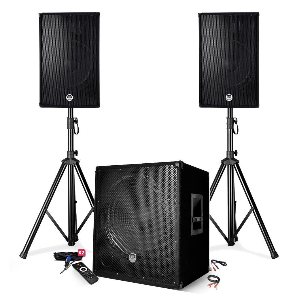 Enceintes sono Bm Sonic BMS-1515 - 2500W Reconditionné - N/A reconditionné disponible sur Backmarket