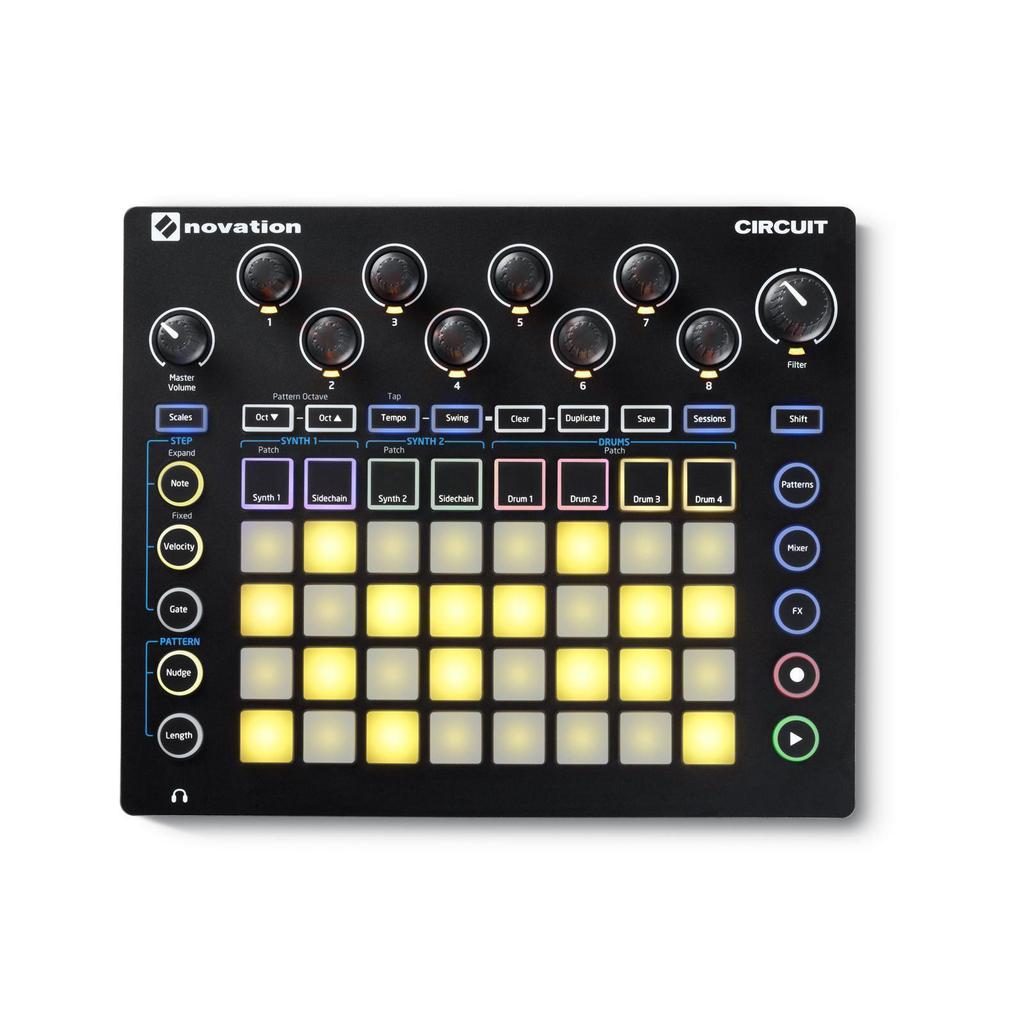 Acheter Accessoires audio Novation Circuit GrooveBox UL60065 Reconditionné - 349,00 € Accessoires audio Novation Circuit GrooveBox UL60065 Reconditionné - Novation reconditionné disponible sur Backmarket