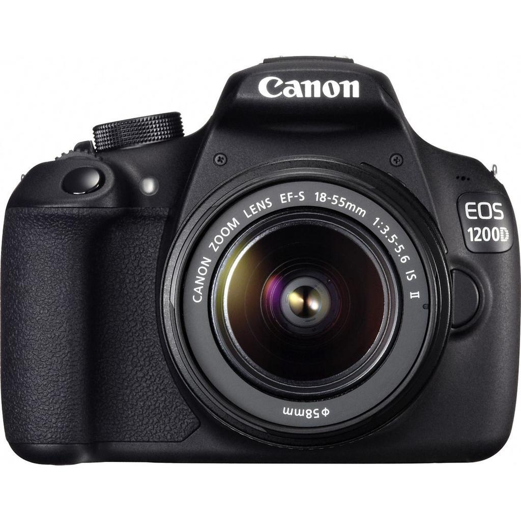 Reflex EOS 1200D - Noir + Canon EF-S 18-55mm f/3.5-5.6 IS II f/3.5-5.6 Reconditionné - Canon reconditionné disponible sur Backmarket