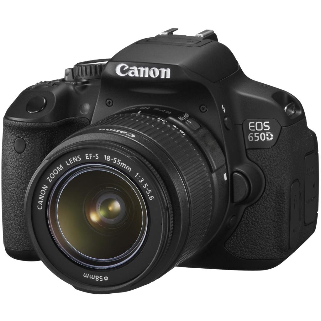Reflex EOS 650D - Noir + Canon Zoom Lens EF-S 18-55mm f/3.5-5.6 IS STM f/3.5-5.6 Reconditionné - Canon reconditionné disponible sur Backmarket