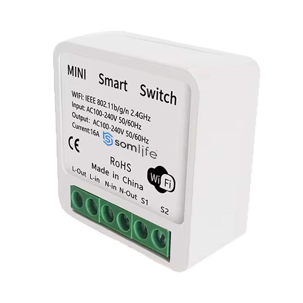 Objets connectés Somlife 16A MiniSmart Switch Reconditionné - N/A reconditionné disponible sur Backmarket