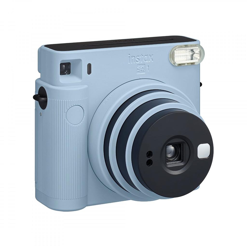 Instantané Instax Square SQ1 - Bleu + Fujifilm Fujifilm Fujinon 65.75mm f/12.6 f/12.6 Reconditionné - Fujifilm reconditionné disponible sur Backmarket