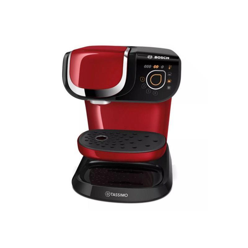 Cafetière à dosette Compatible Tassimo Bosch My Way TAS6003 1,3000L - Rouge - Reconditionné Bosch sur Backmarket