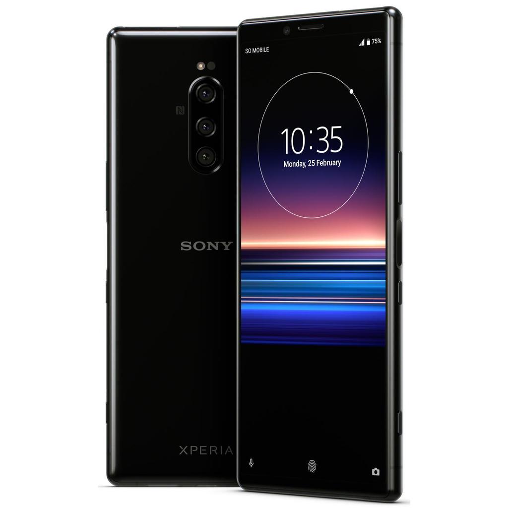 Sony Xperia 1 128 Go - Noir - Débloqué Reconditionné - Sony reconditionné disponible sur Backmarket