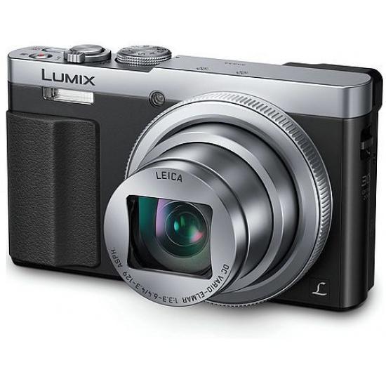 Compact Lumix DMC-TZ70 - Noir/Argent + Panasonic Leica DC Vario-Elmar 24–720mm f/3.3–6.4 ASPH f/3.3-6.4 Reconditionné - Panasonic reconditionné disponible sur Backmarket