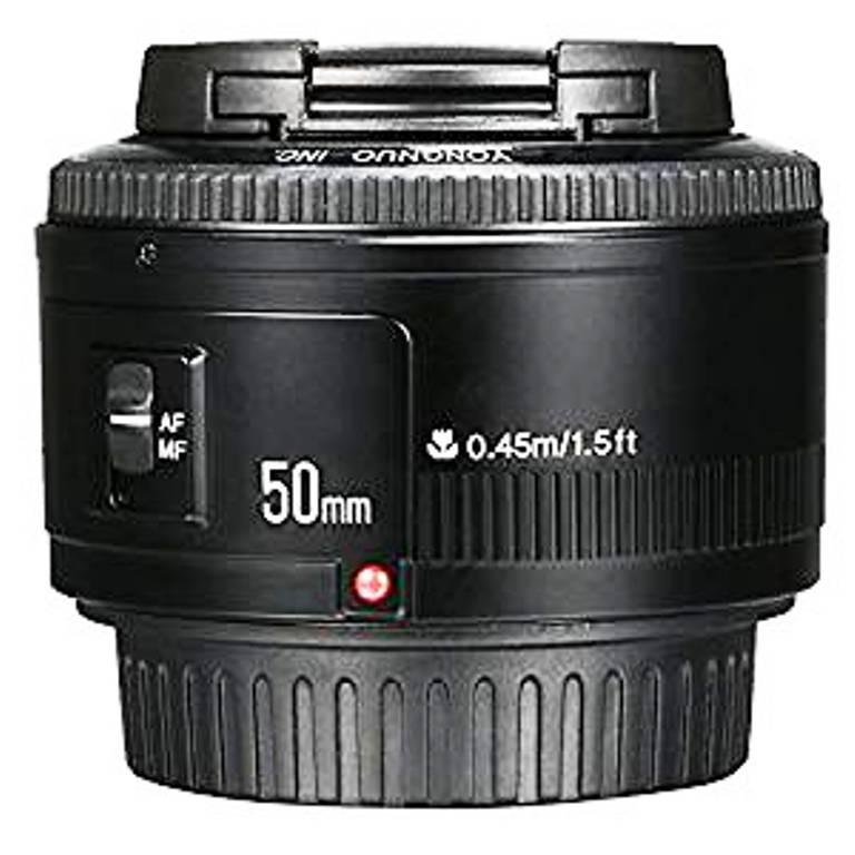 Objectif Yongnuo 50mm f/1.8 EF 50mm f/1.8 Reconditionné - Yongnuo reconditionné disponible sur Backmarket